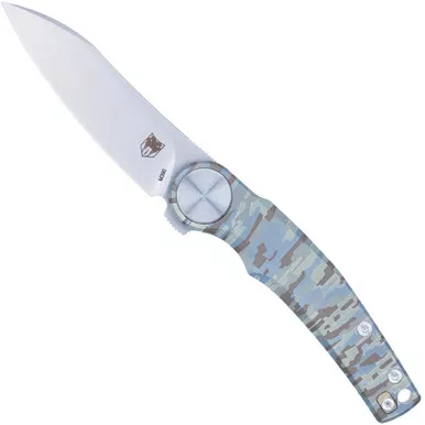 Cobratec Rogue M390 Clip Point Knife Folding Blade Digital Camo