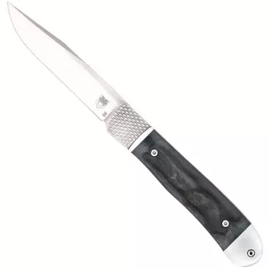 Cobratec Trapper Hidden Release Folding Knife Auto Folding Blade Black