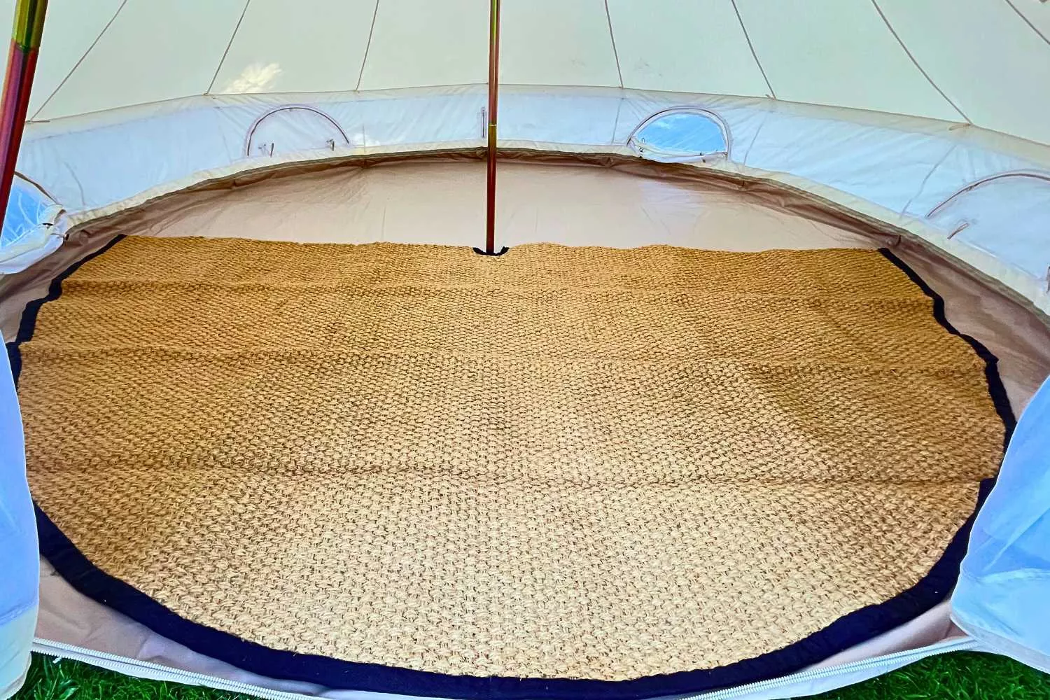 Coir Bell Tent Rug Half-Moon | 16′ (5M)