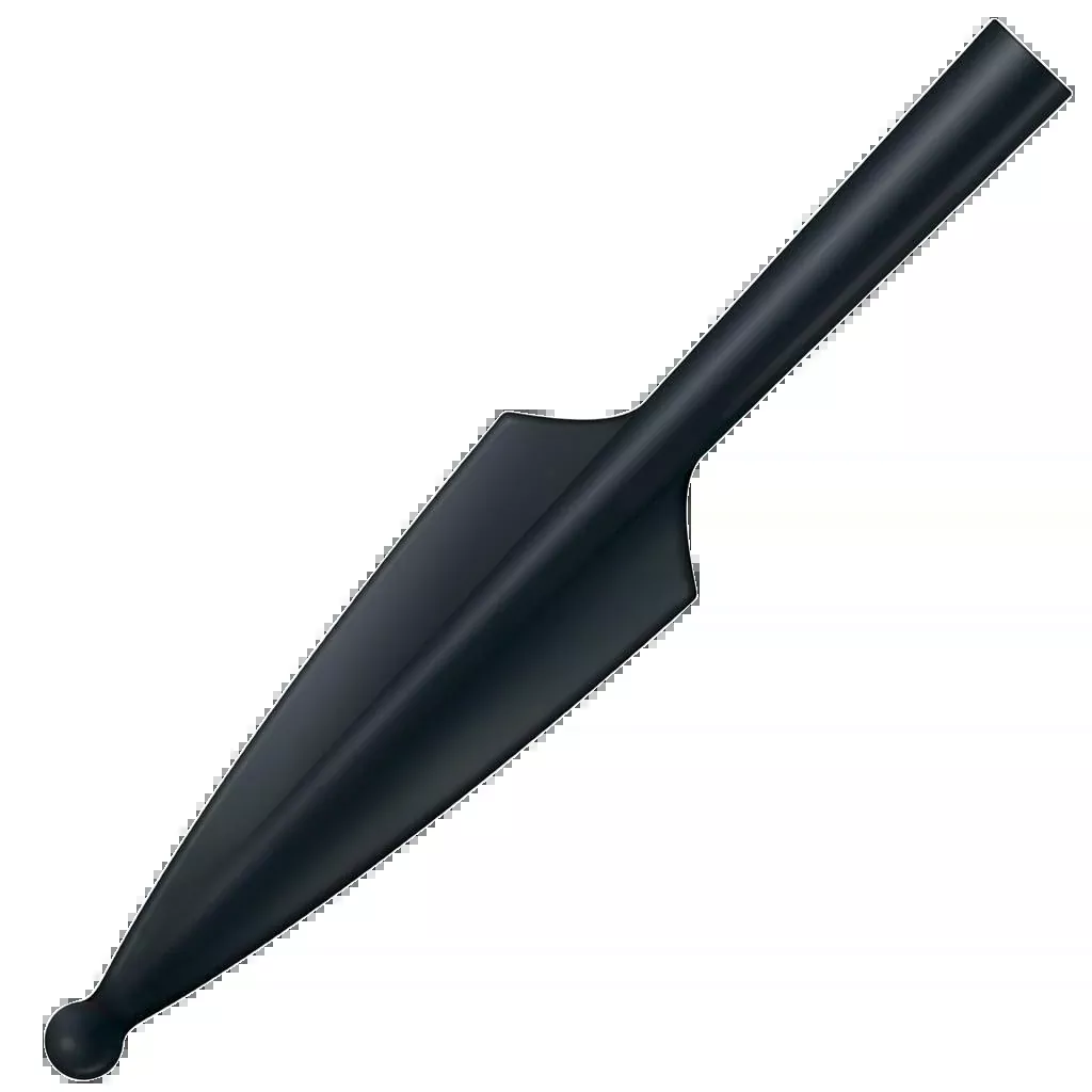 Cold Steel Spear Head Rubber Trainer Knife, Santoprene Construction, 17 in Overall — CS92R95