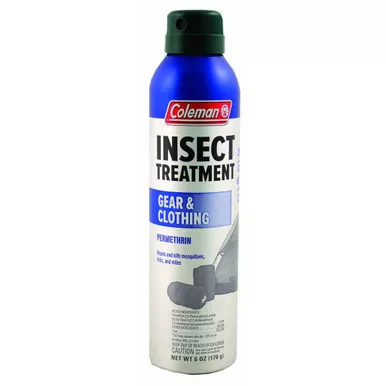 Coleman Gear And Clothing Treatment Permethrin 6oz - Aerosol