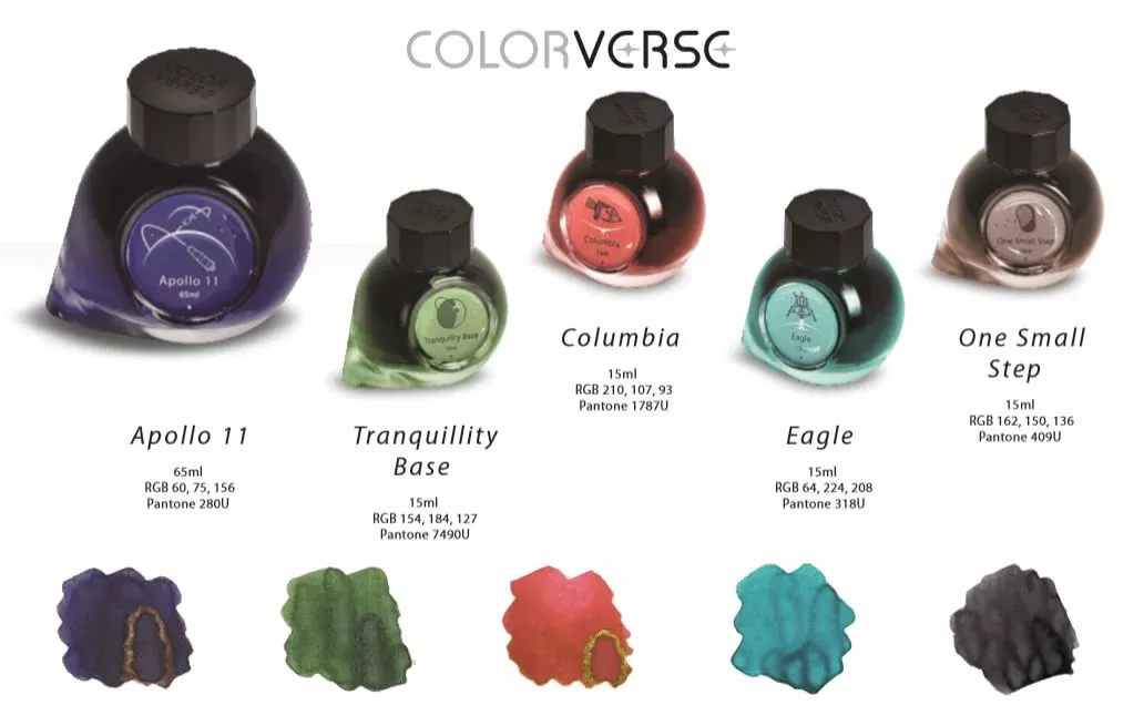 Colorverse Limited Edition "Apollo 11" 50th Anniversary First Moon Landing Bottled Ink
