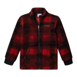 Columbia Boys' Rugged Ridge™ II Printed Sherpa Full Zip Jacket