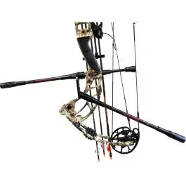 Conquest Archery Control Freak .500 Bowhunter Complete Kit (With SMAC) - Right Handed - 6"-8" - Matte Black