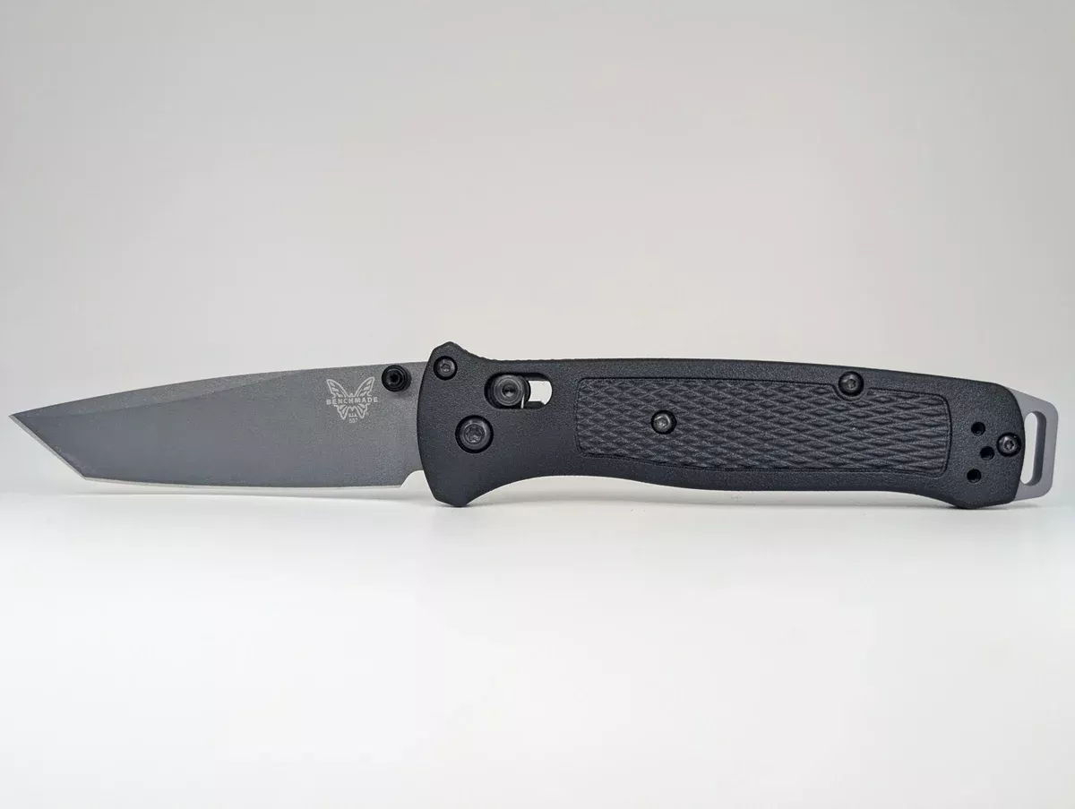 *Consignment* Benchmade 537GY Bailout Black 3V Axis Lock Folding Knife