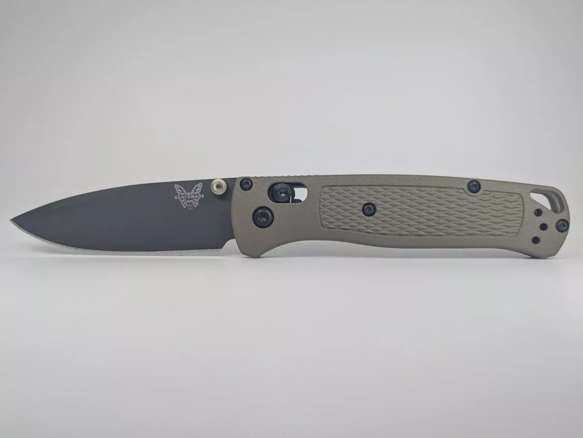 *Consignment* Benchmade Bugout Green Grivory Axis Lock Folding Knife