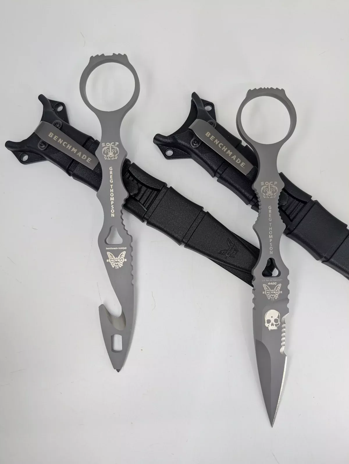 *Consignment* Benchmade Greg Thompson SOCP Gray Dagger and Rescue Tool Set