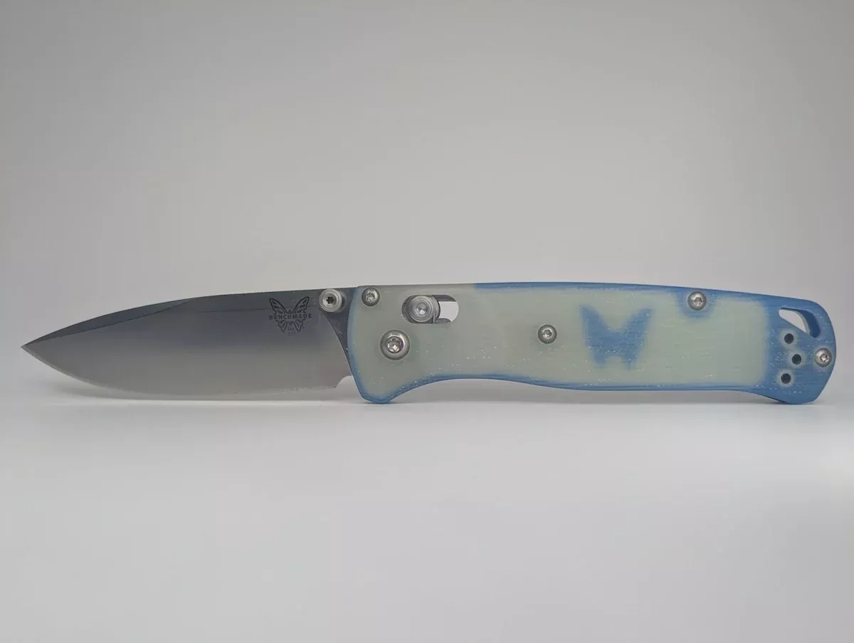 *Consignment* Benchmade L/E Bugout Jade G-10 Axis Lock Folding Knife #504/2000