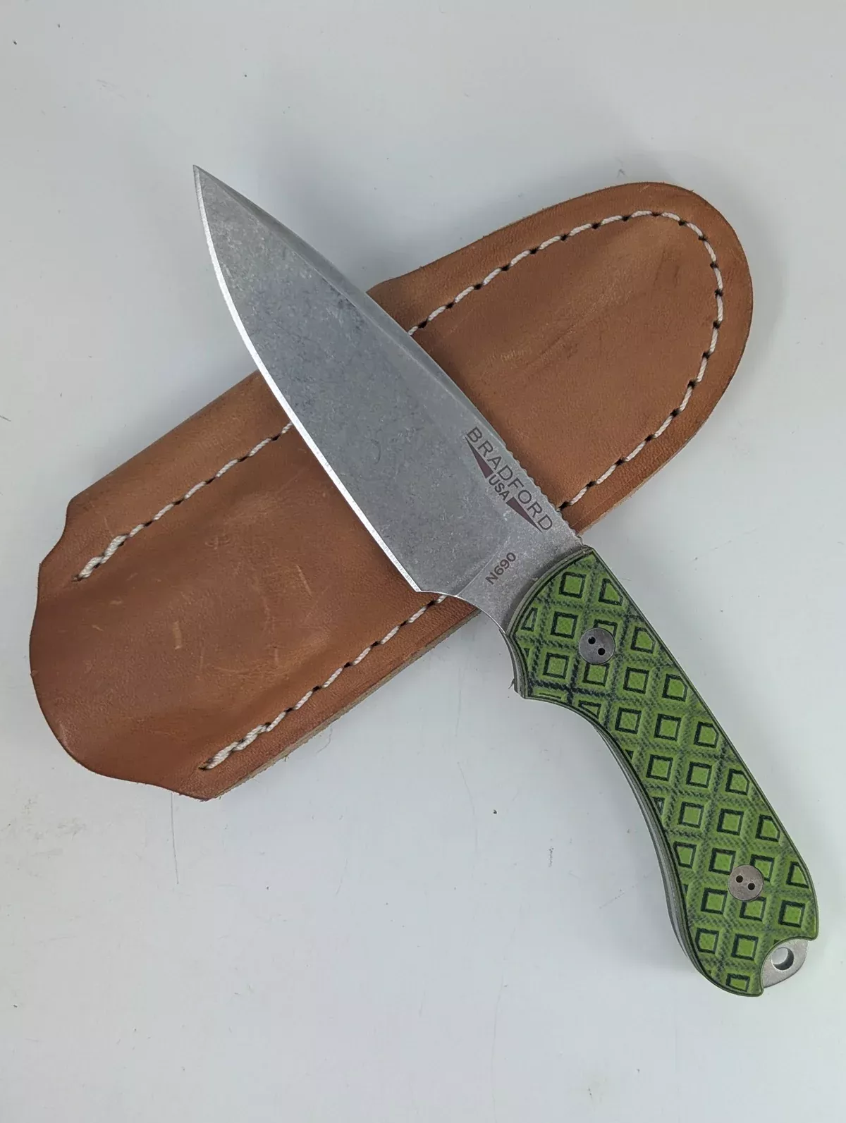 *Consignment* Bradford Guardian 3 Toxic N690 Fixed Blade Knife