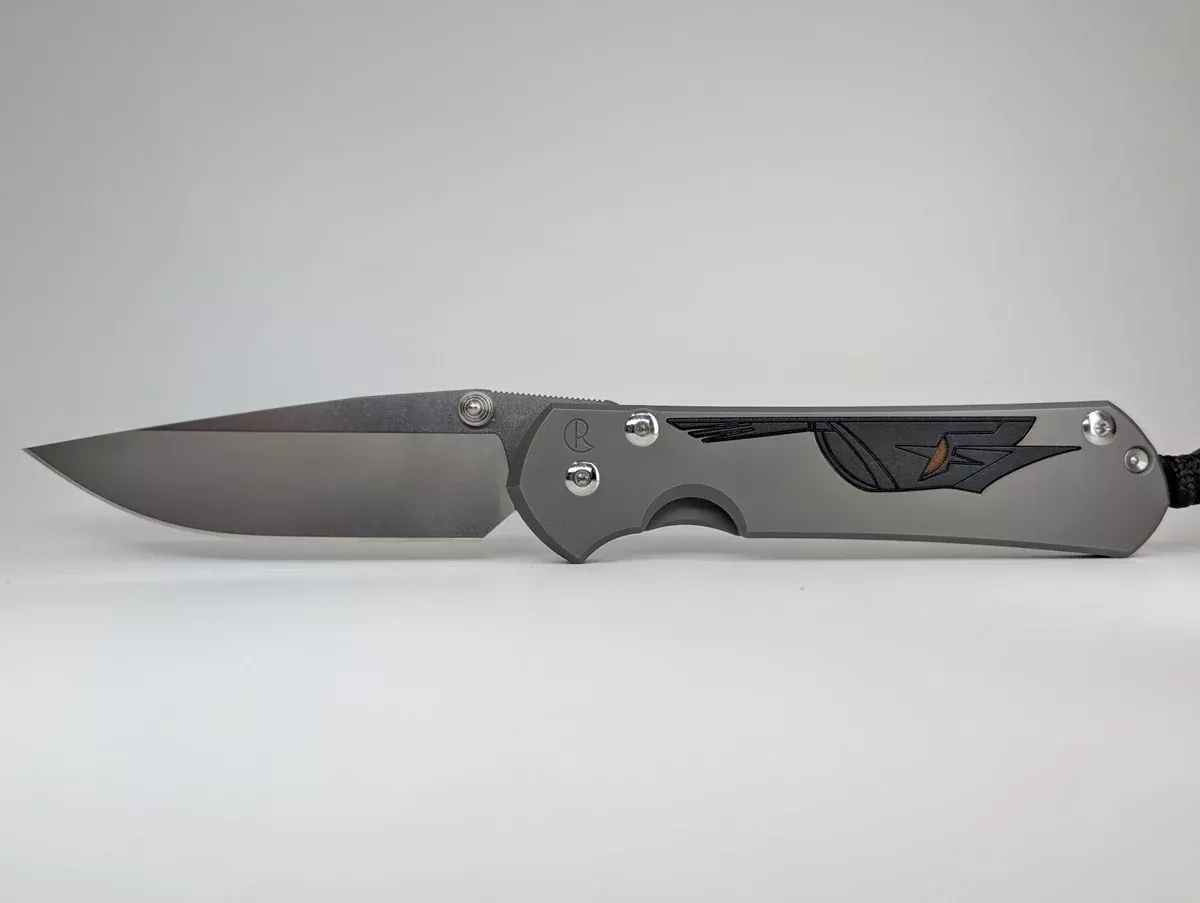 *Consignment* Chris Reeve Knives Large Sebenza Spartan Helm Frame Lock Folding Knife