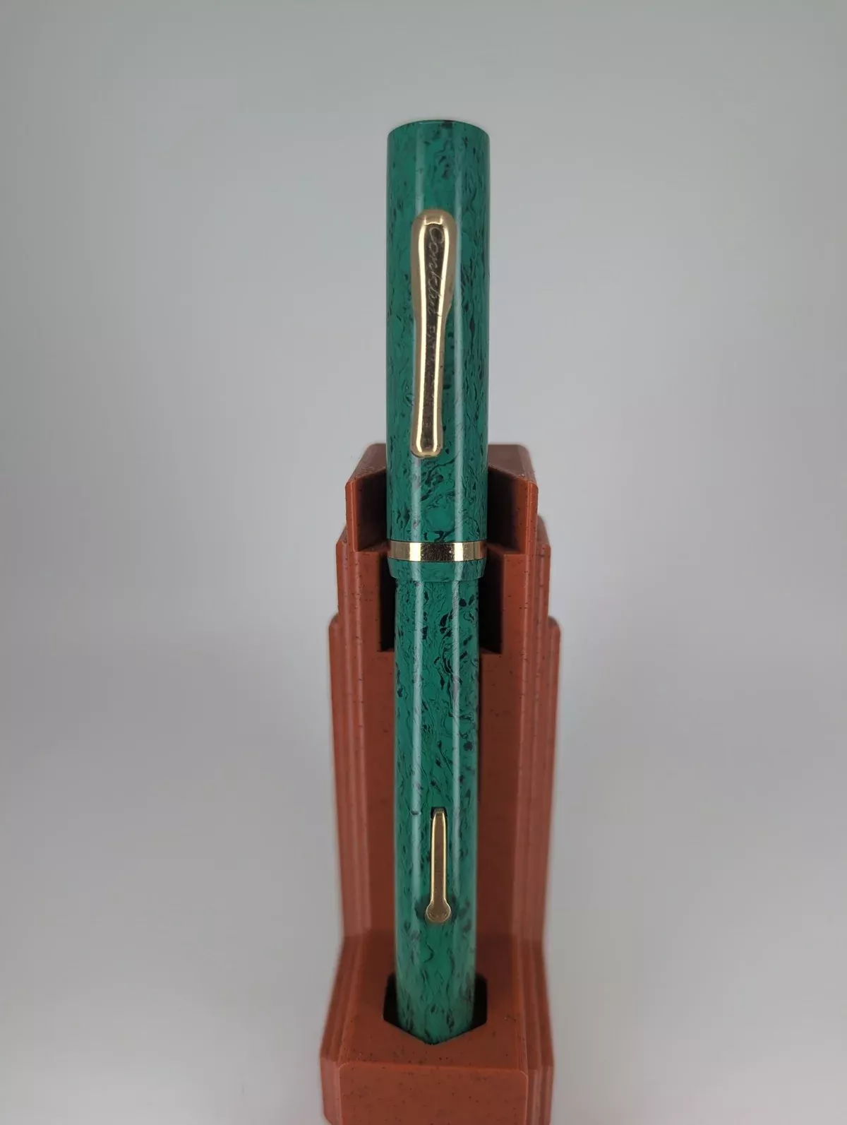 *Consignment* Conklin Vintage 1930’s Mottled Green Fountain Pen