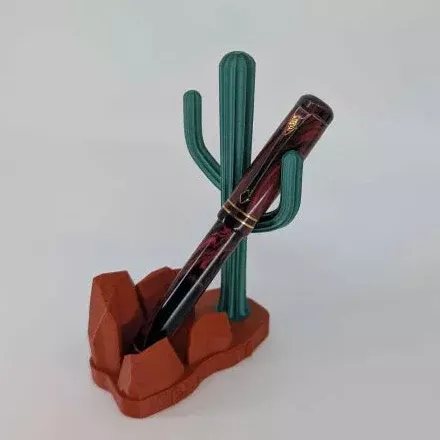 *Consignment* Conway Stewart Wordsworth FP (M to Italic) - Cardinal Ripple Ebonite