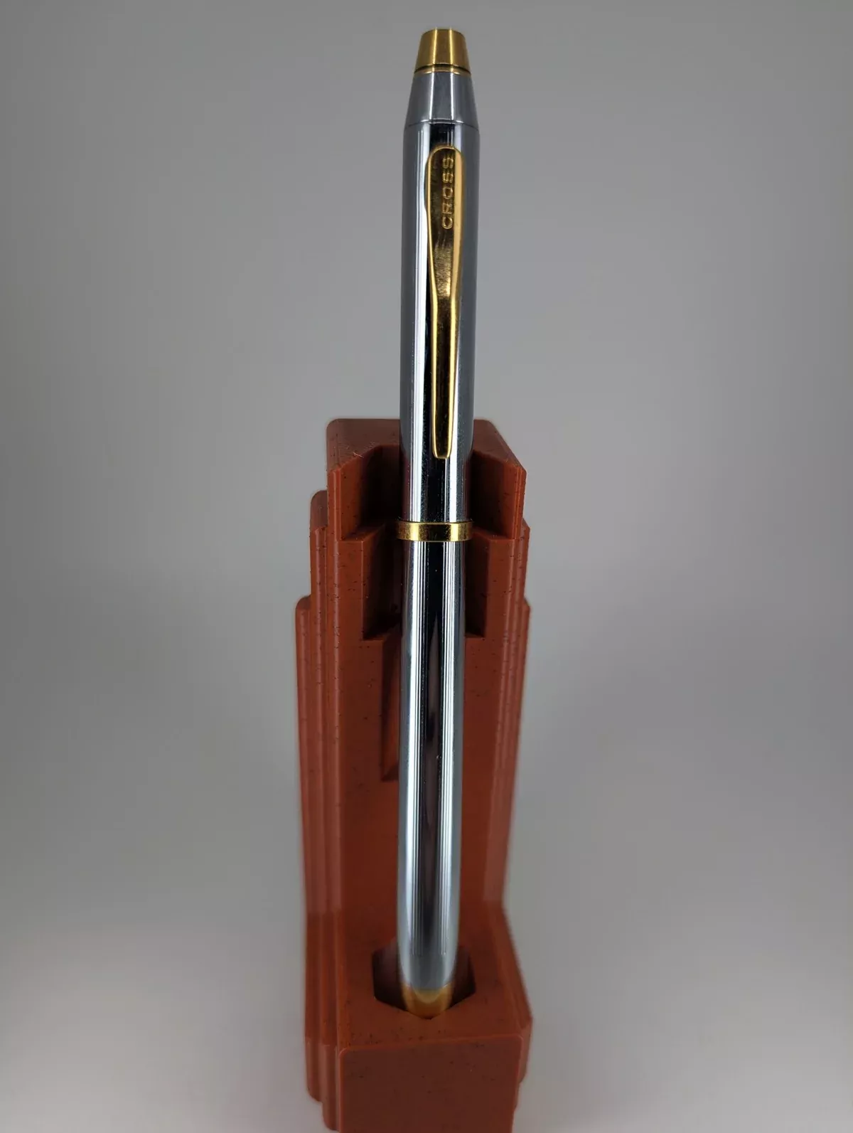 *Consignment* Cross Tech3 Lustrous Chrome w/ Gold Accents 3 in 1 Multi-Pen