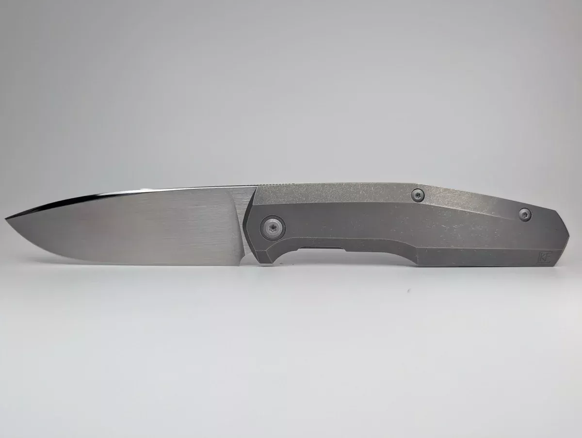 *Consignment* Custom Knife Factory FIF18 Frame Lock Front Flipper Folding Knife