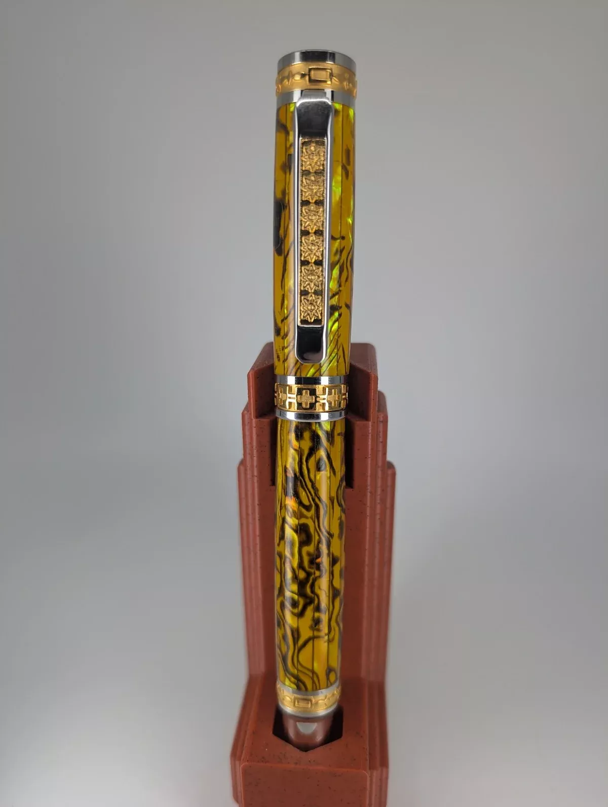 *Consignment* Custom Turned Kit Pen Abalone Rollerball Pen