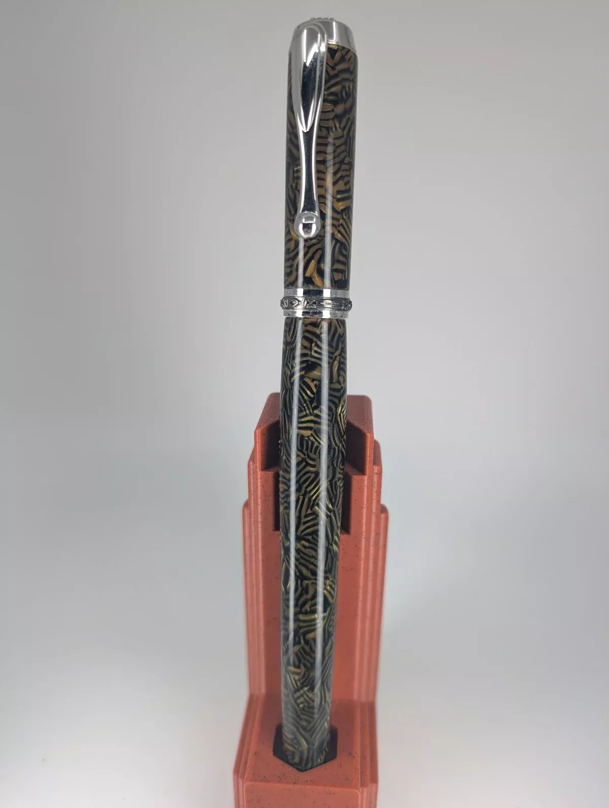 *Consignment* Custom Turned Kit Pen Made with Vintage Sheaffer Resin Fountain Pen