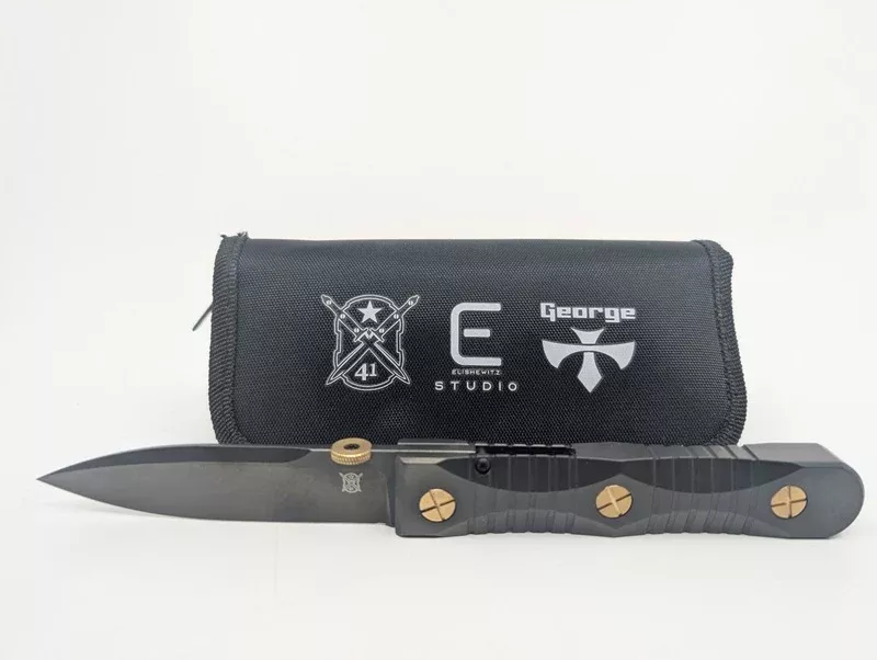 *Consignment* Elishewitz x Les George EK Integral Folding Knife