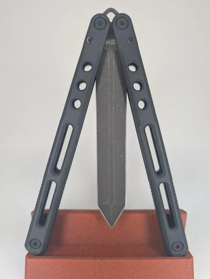*Consignment* JK Design Regime V1 Spartan Double Edge Live Blade Balisong