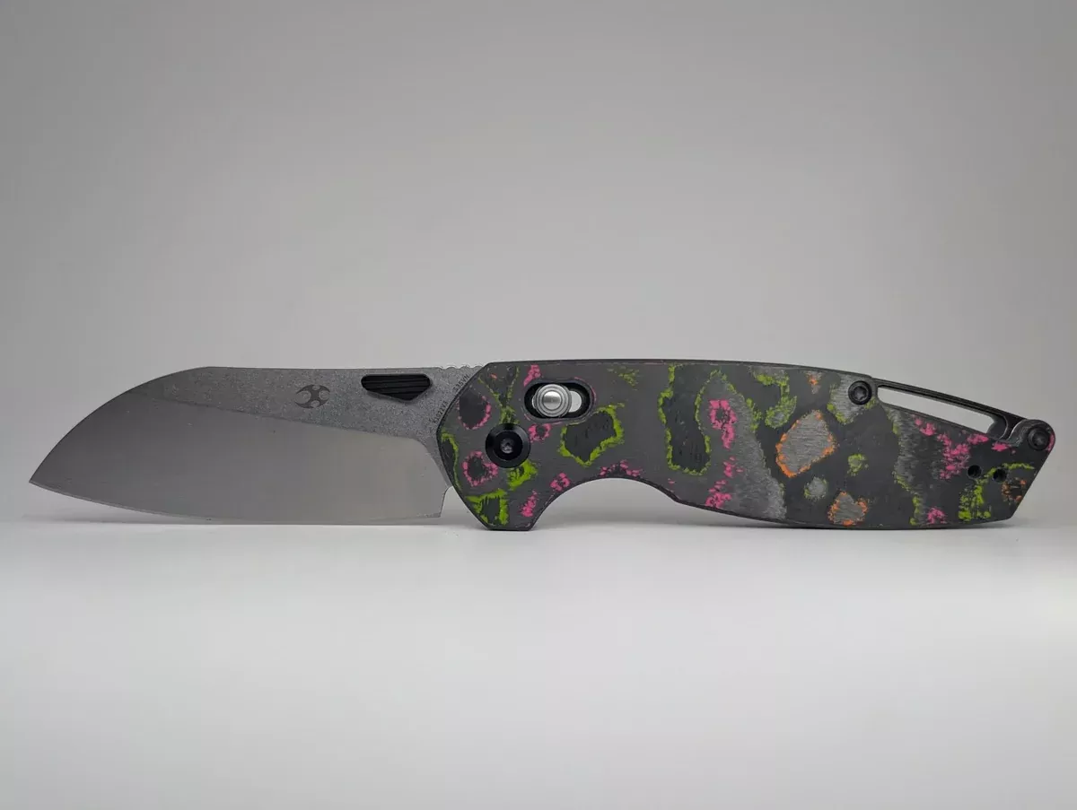 *Consignment* Kansept Model 6 Carbon Fiber Cross Bar Lock Folding Knife
