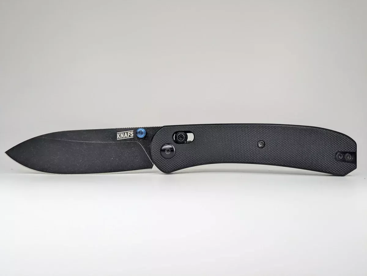 *Consignment* Knafs Lander 2 Black G-10 S35VN Clutch Lock Folding Knife