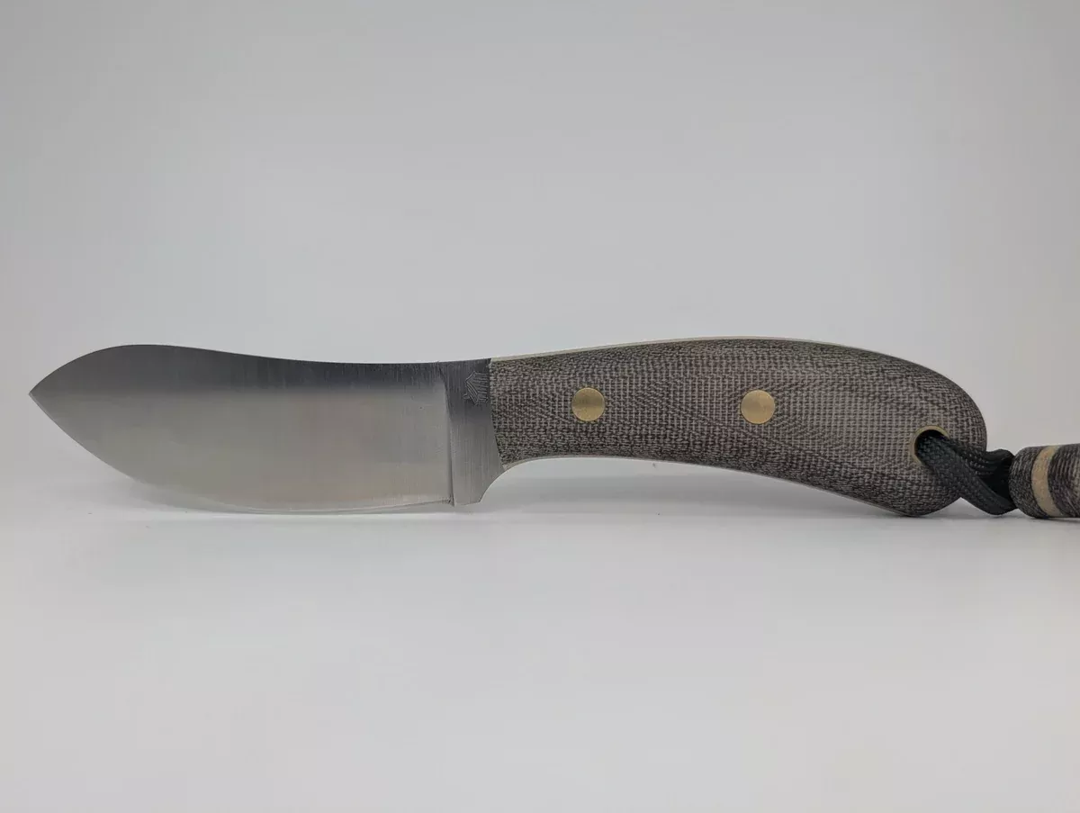 *Consignment* L.T. Wright Camp Muk Green Snakeskin Liners Fixed Blade Knife