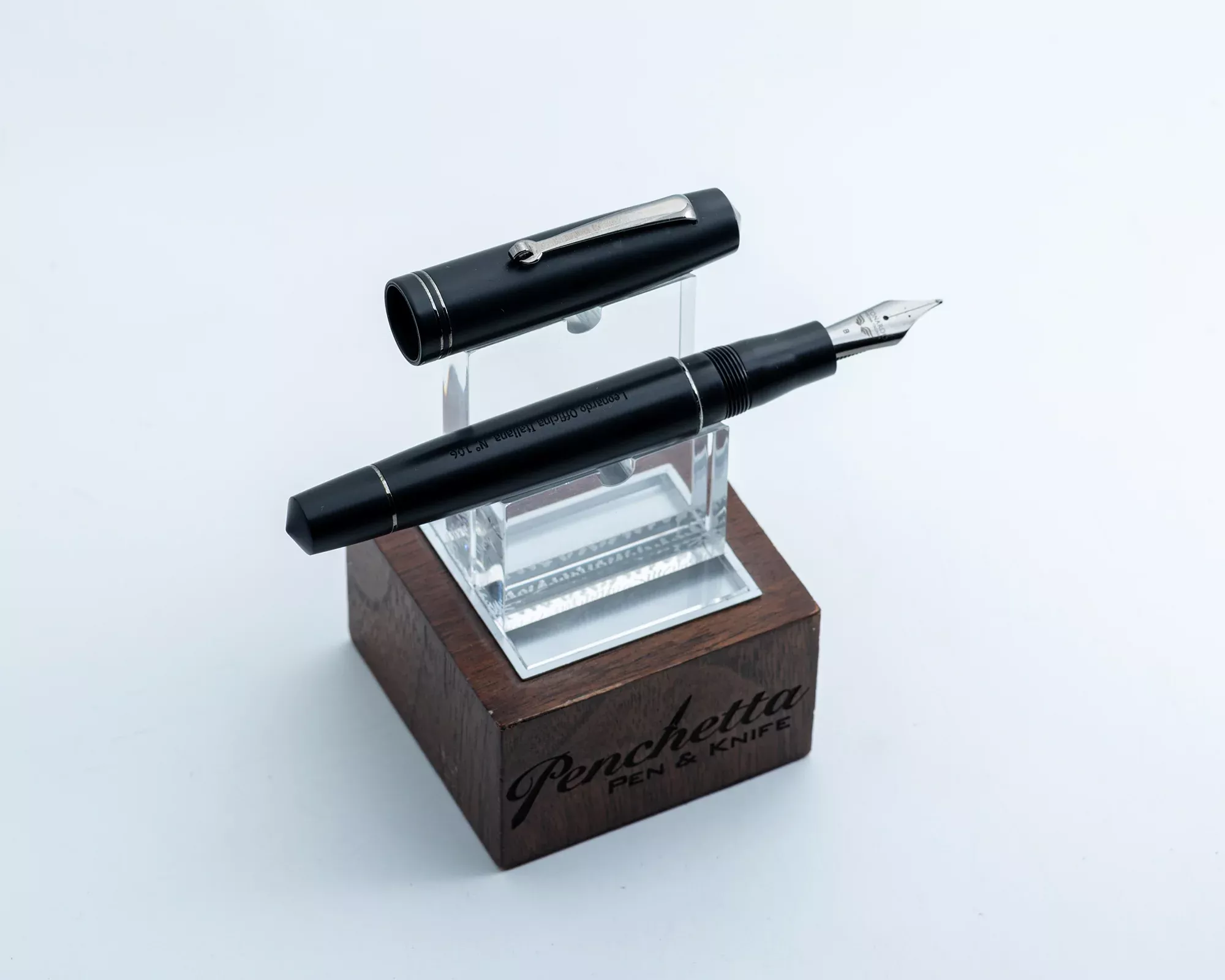 *Consignment* Leonardo Momento Zero Matte Black w/ Ruthenium Trim (B)