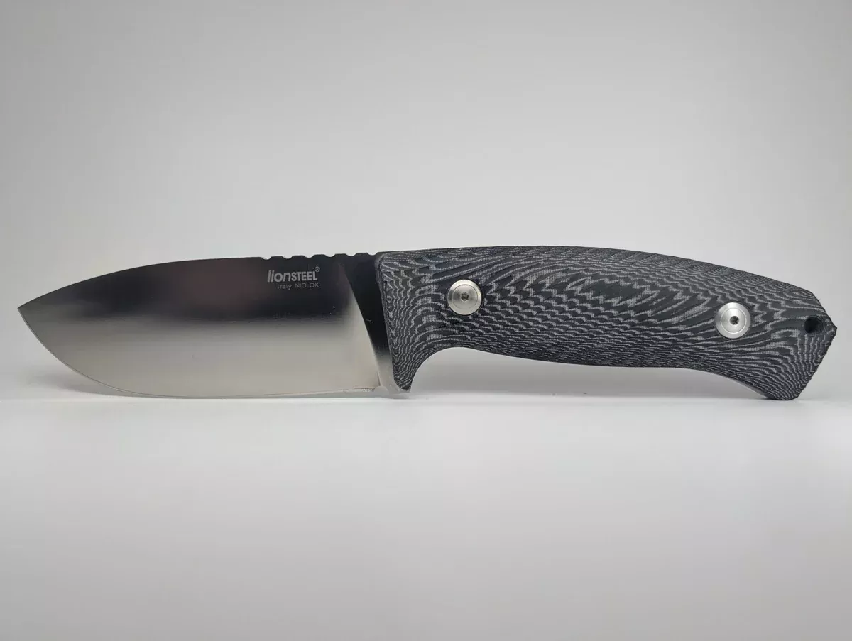 *Consignment* Lionsteel M3 Fixed Blade Black Micarta Knife