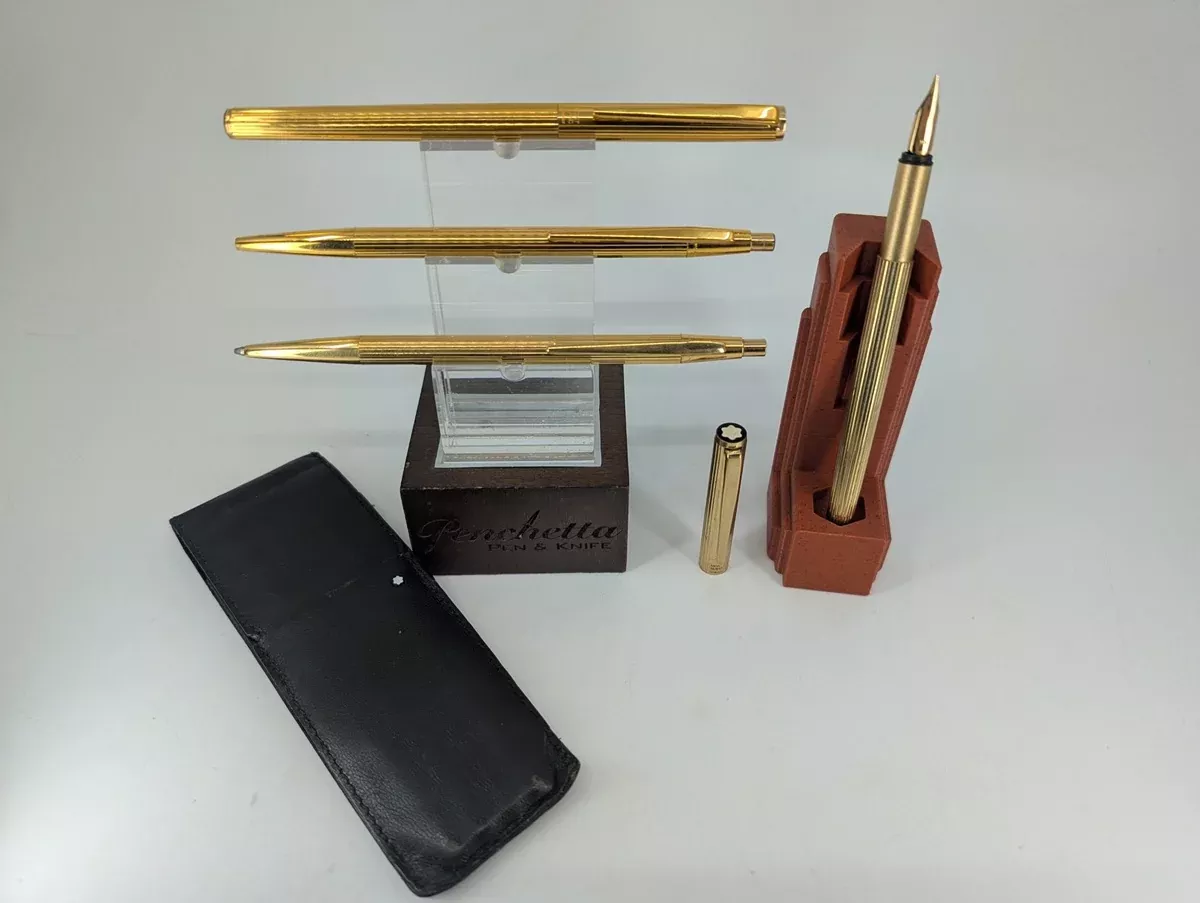 *Consignment* Montblanc Noblesse Gold Filled 4 Pen Set