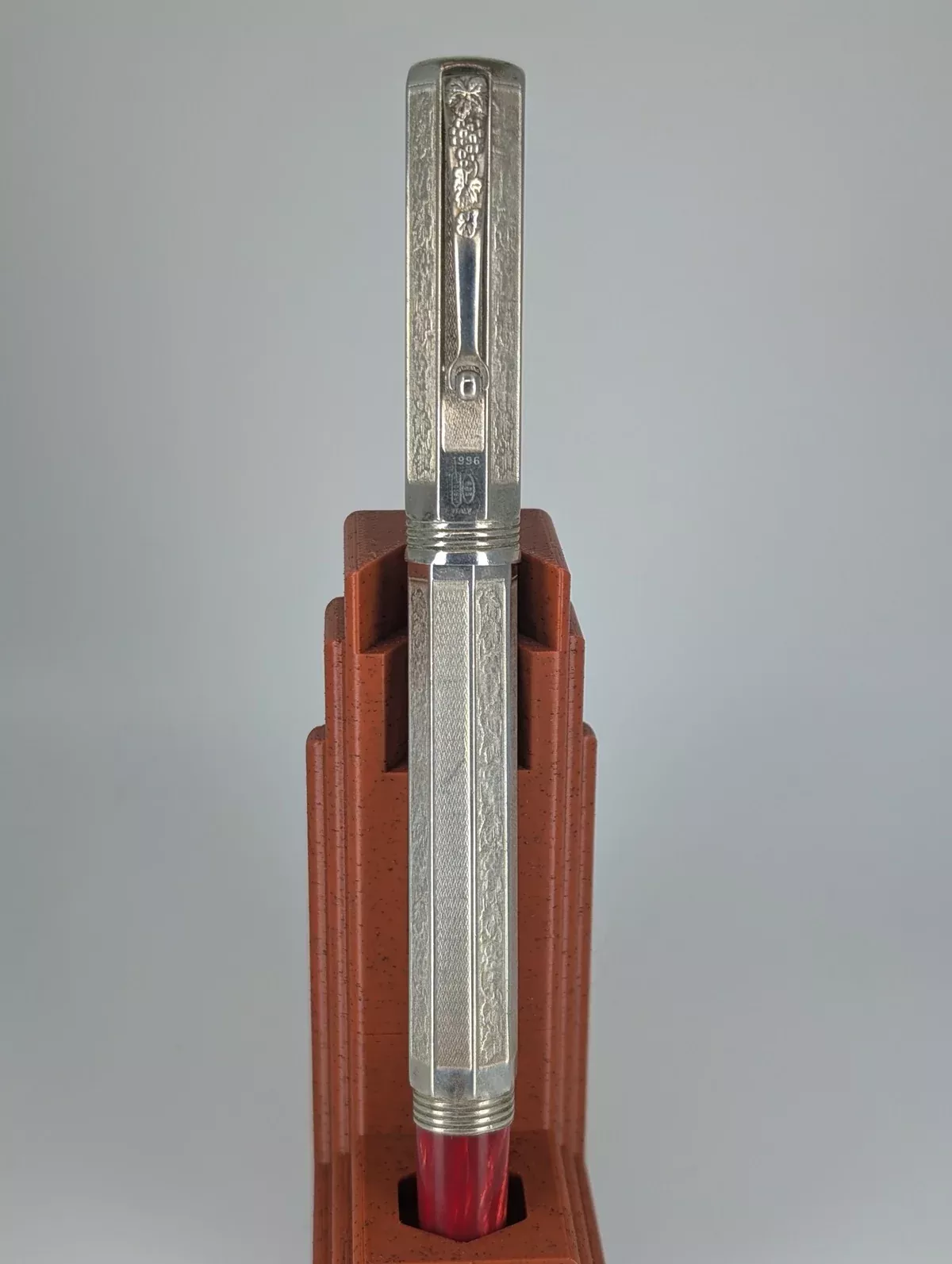 *Consignment* Montegrappa Special Reserve 1996 Sterling Silver Rollerball Pen #183