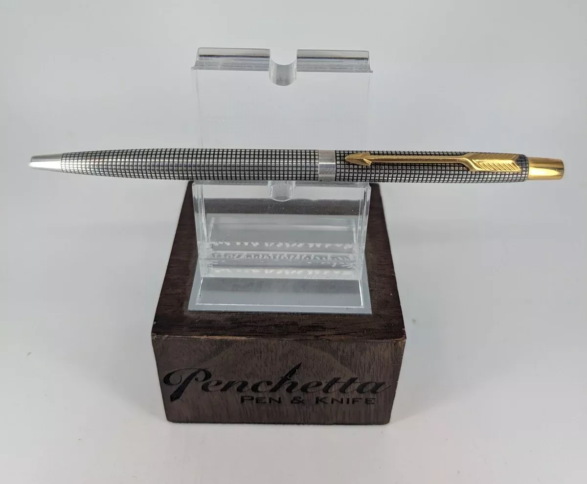*Consignment* Parker Cisele Sterling Silver Click Ballpoint Pen