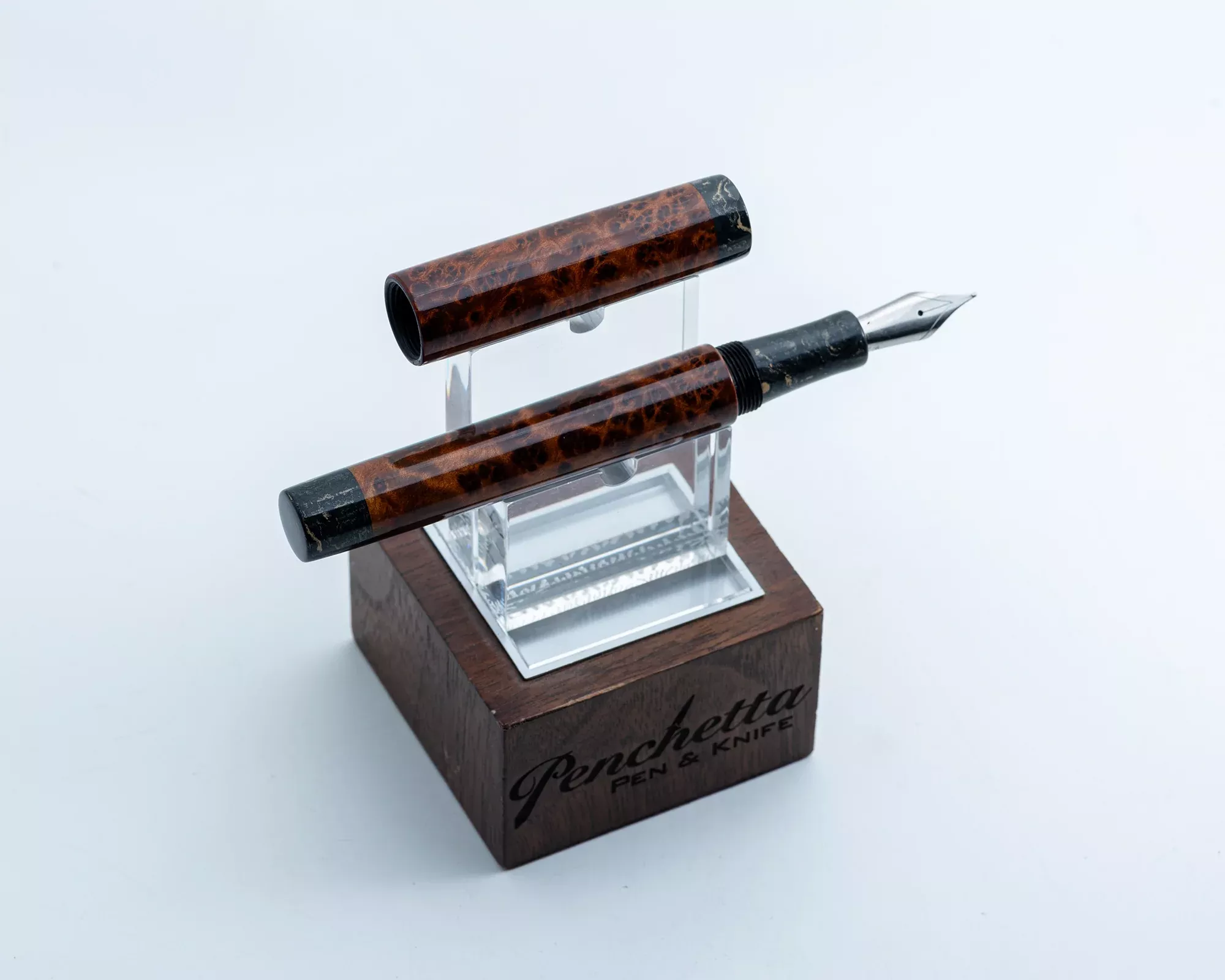 *Consignment* Pens by Casey - Tokubetsu Model in Ebonite & Thuya (M)