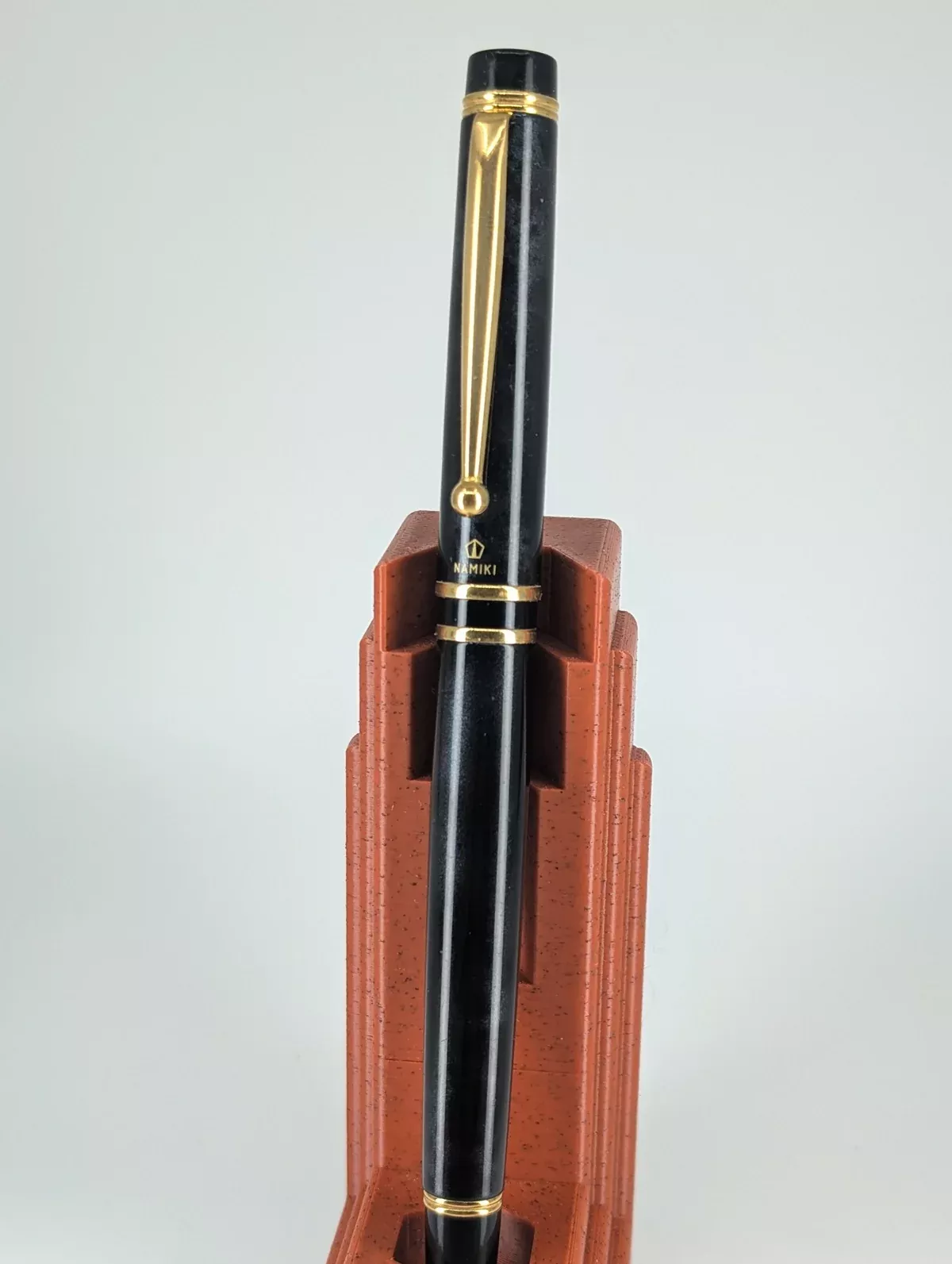 *Consignment* Pilot Custom Grance Black & Silver Lacquer Rollerball Pen