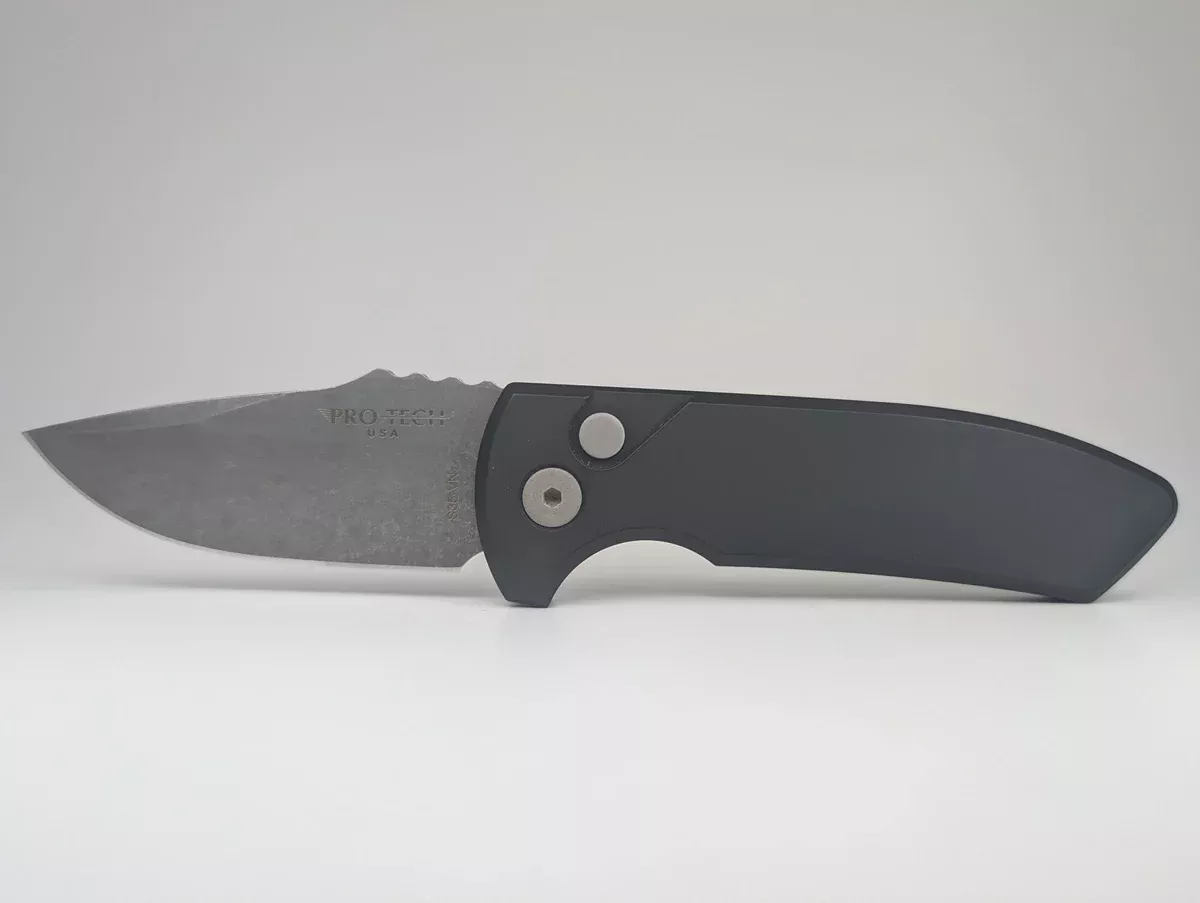 *Consignment* Protech Short Bladed Rockeye Acid Wash Auto Folding Knife