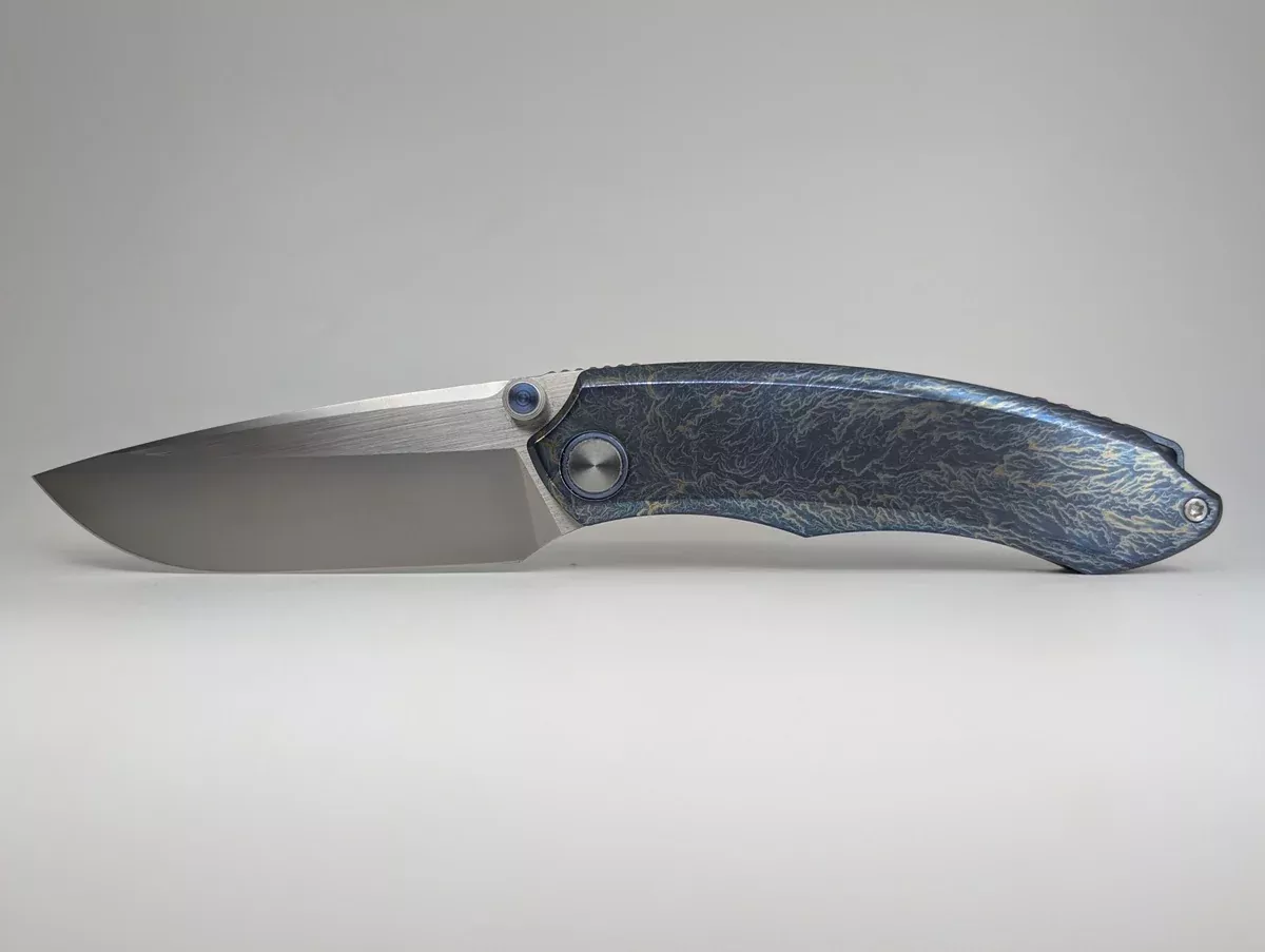 *Consignment* Remette Wild Species Titanium Frame Lock Folding Knife