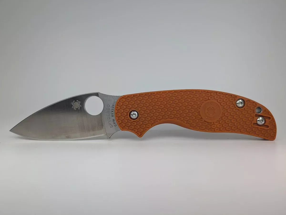 *Consignment* Spyderco Sage 5 Lightweight CPM-REX121 Compression Lock Folding Knife