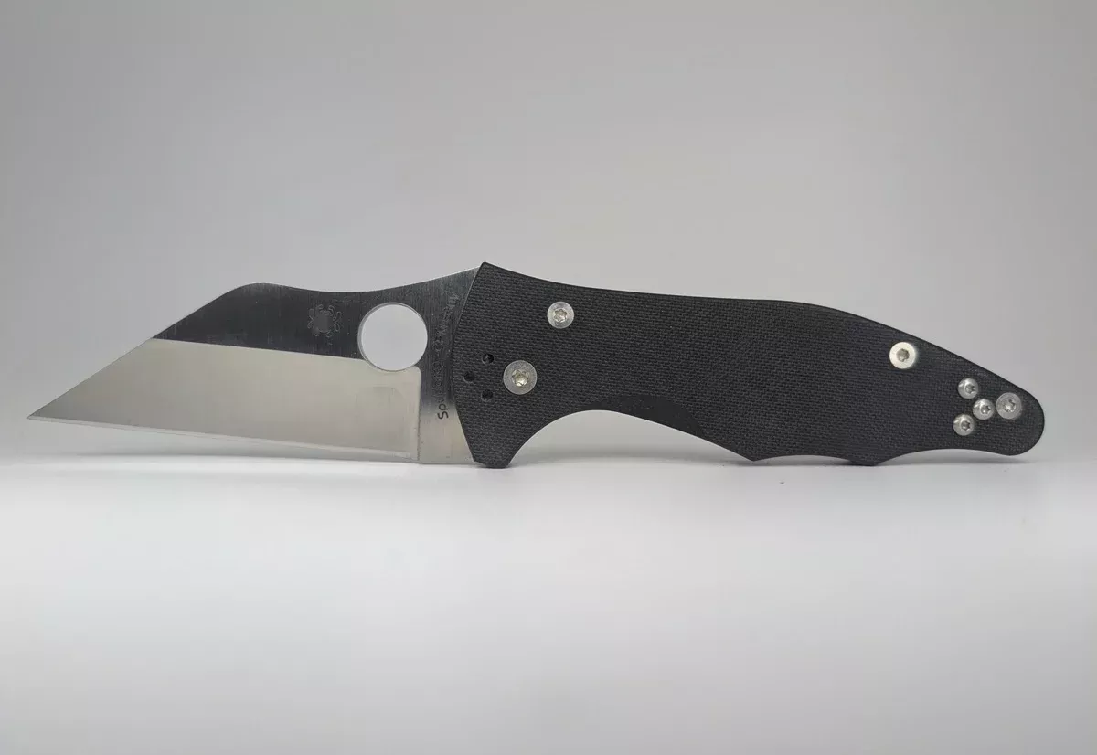 *Consignment* Spyderco Yojimbo 2 Black S30V Compression Lock Folding Knife