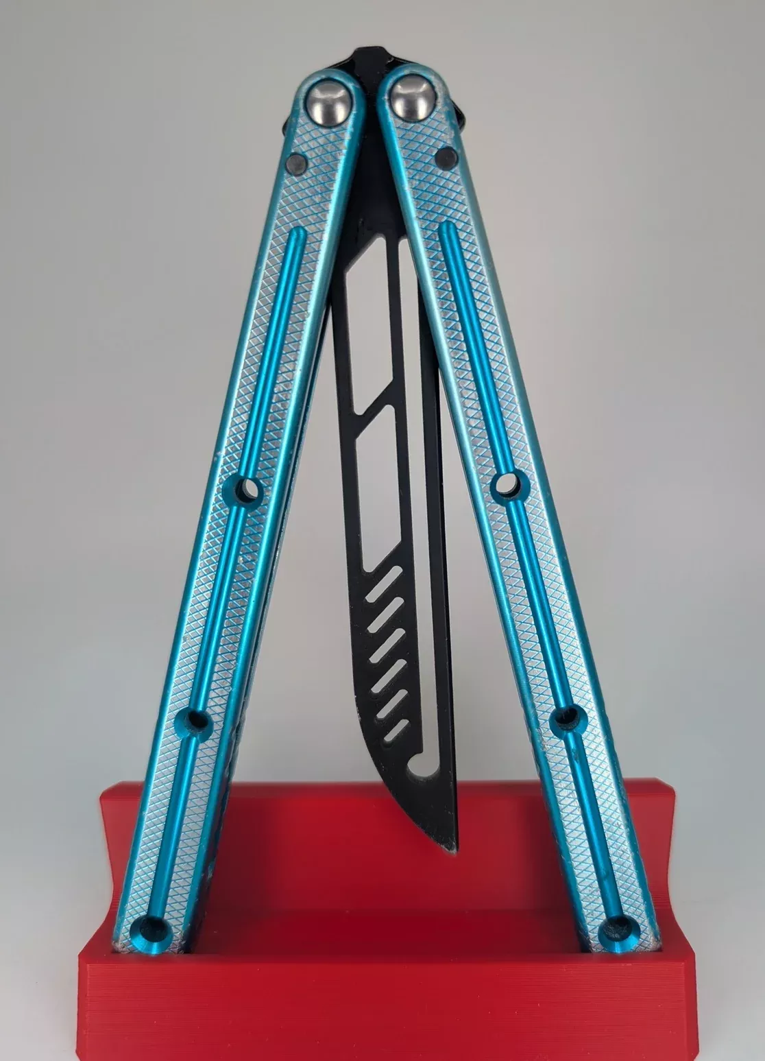 *Consignment* Squid Industries Krake Raken V2 Aluminum Balisong Trainer