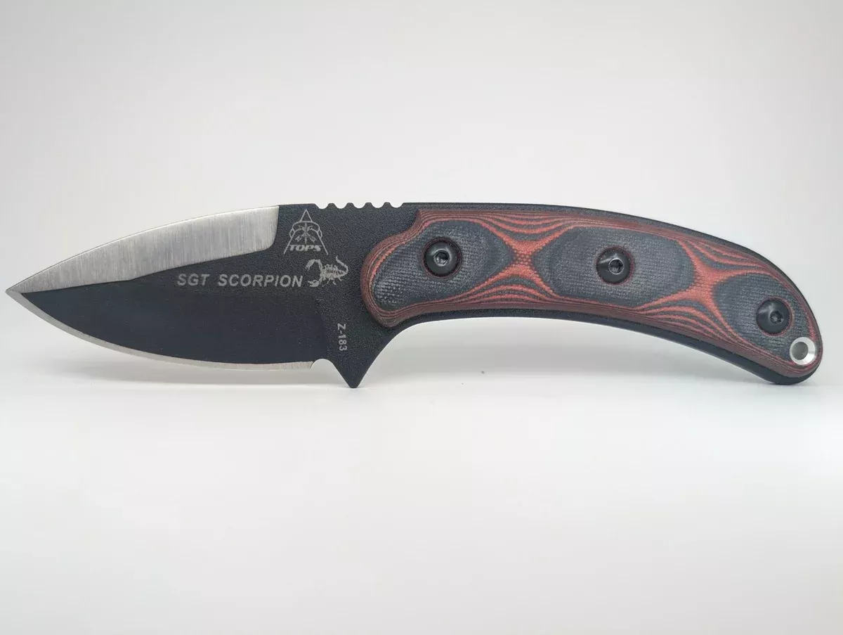 *Consignment* Tops Scorpion Fixed Blade Knife