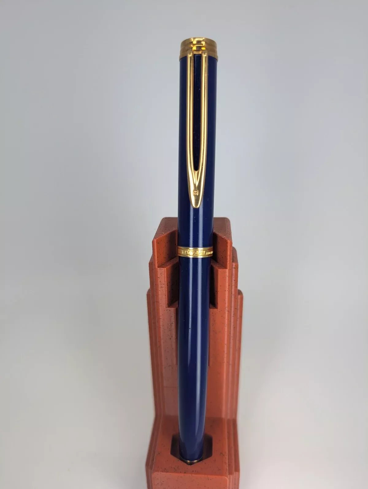 *Consignment* Waterman Gentleman Blue Lacquer Rollerball Pen