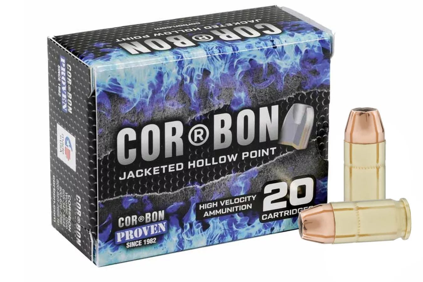 Corbon Ammunition  380 ACP 90 Grain JHP Self Defense 20/Box