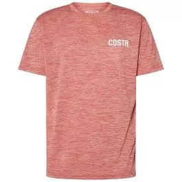 Costa Men's Tech Morgan SS Shirt - Red - L