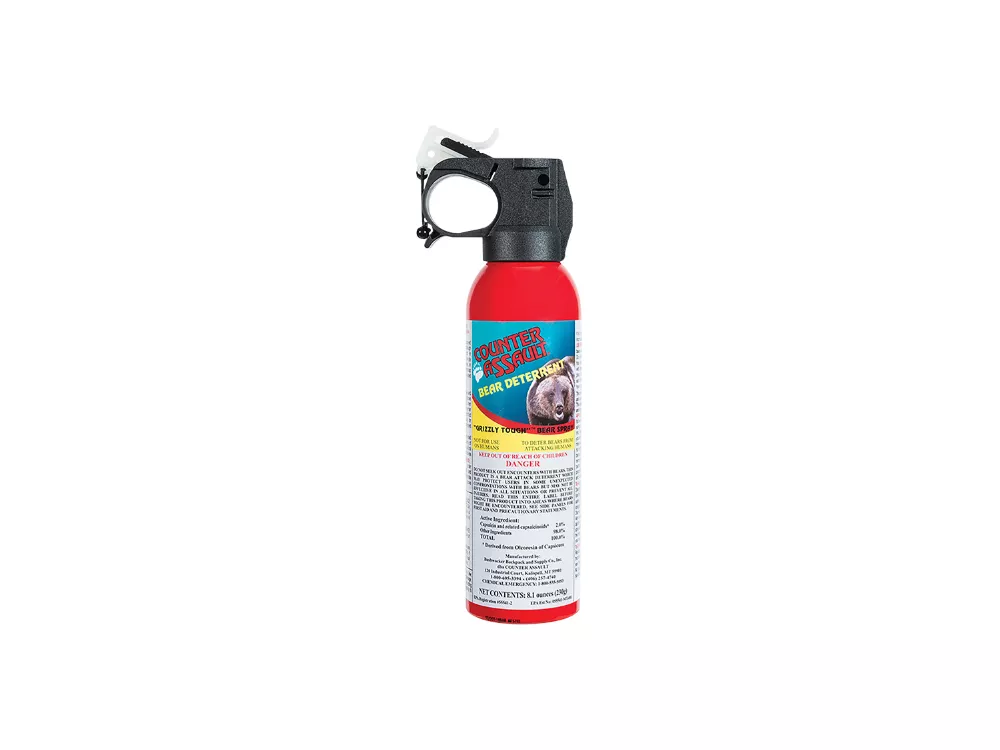 Counter Assault Bear Spray Capsaicin Range 32 ft-7 Seconds 8.10 oz