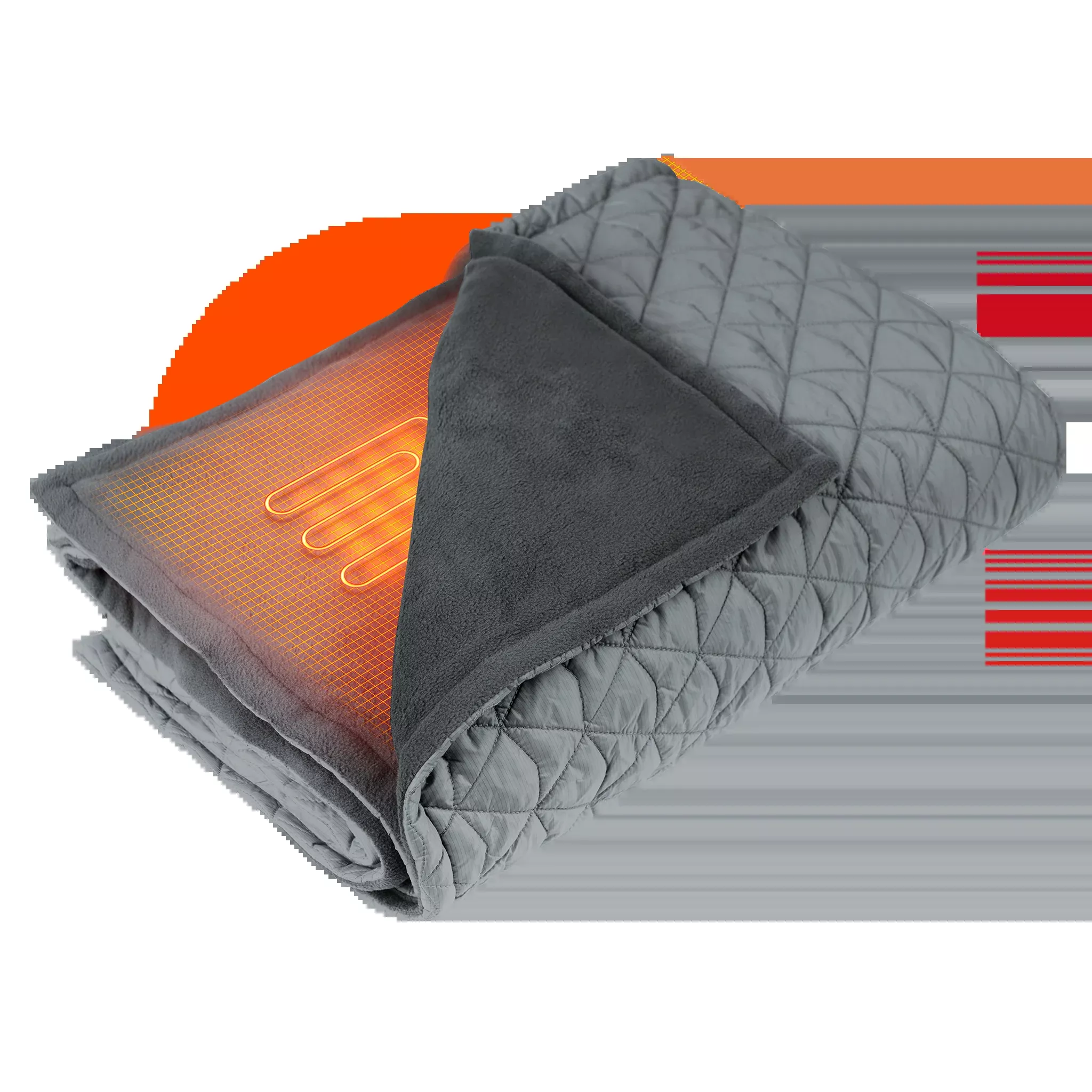 Cove Heated Portable Blanket - with Dual Control