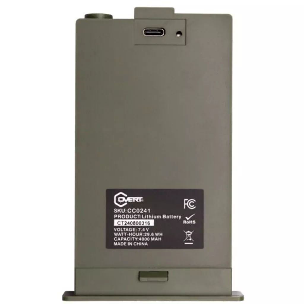 Covert Lithium Battery Pack 4000ma