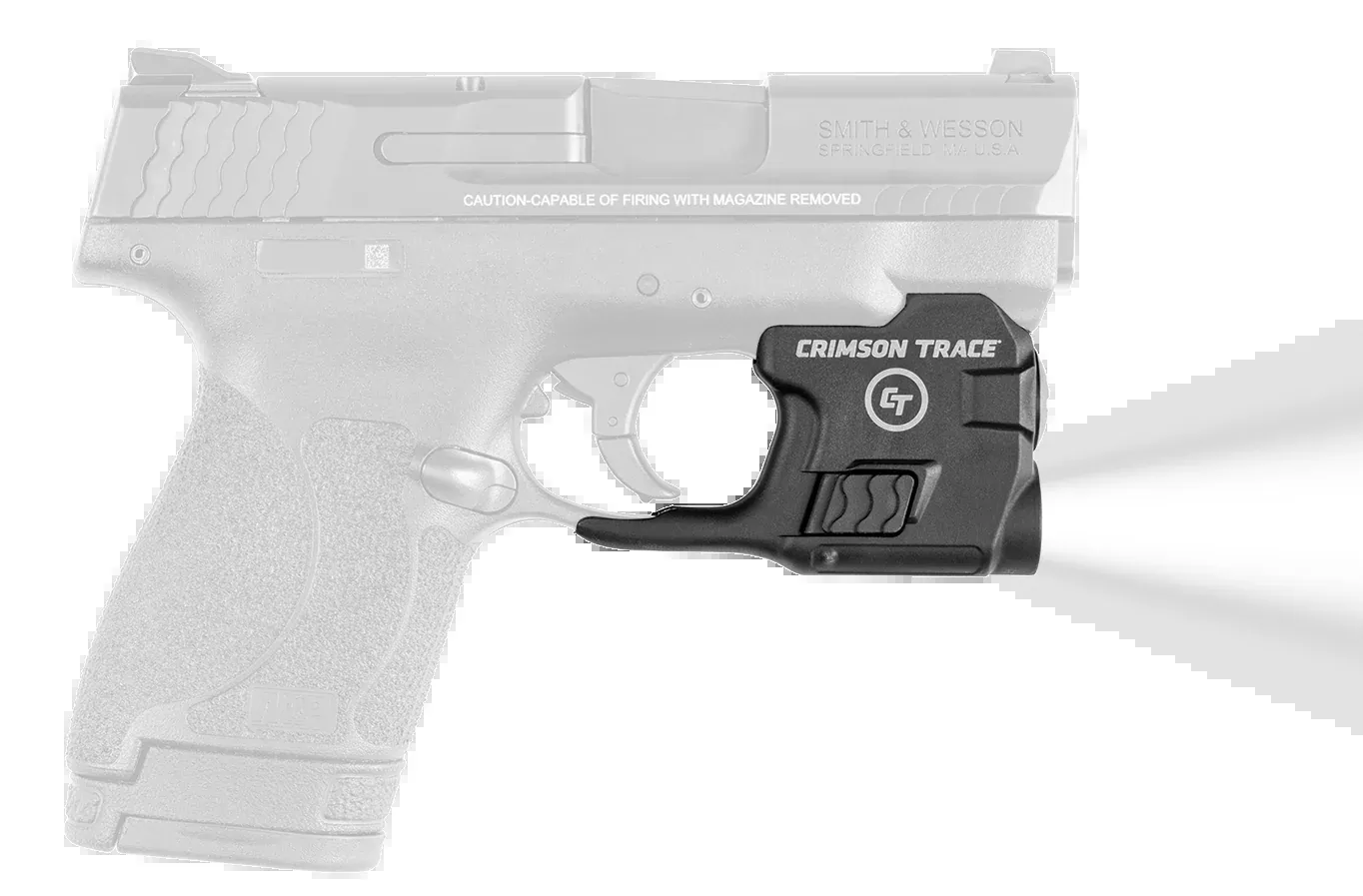 Crimson Trace Lightguard for Smith & Wesson M&P Shield/Plus/M2.0, 110-Lumen LED Trigger Guard Light, LTG-770