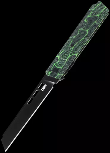 CRKT Zephyr Marbled G10 Folding Knife
