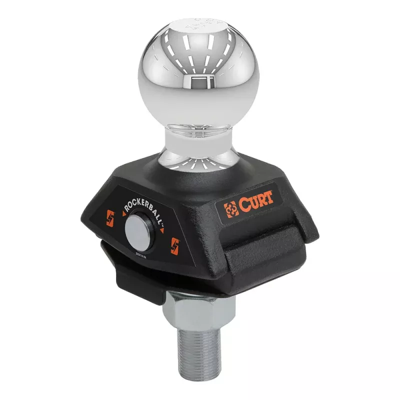 CURT 2 RockerBall Cushion Hitch Trailer Ball – 3500 lbs