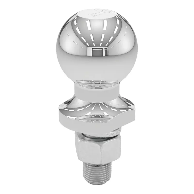 CURT 2 Trailer Ball – 3/4 x 1-3/4 Shank – 3,500 lbs. – Chrome
