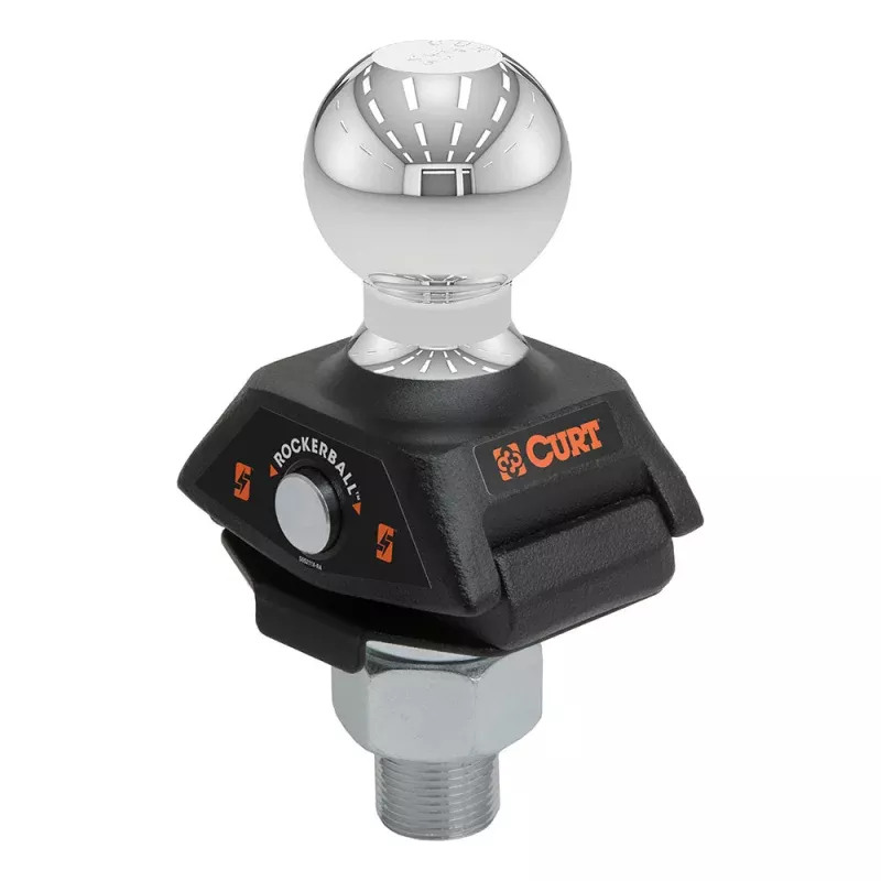 CURT 2 x 1 RockerBall Cushion Hitch Trailer Ball – 7500 lbs