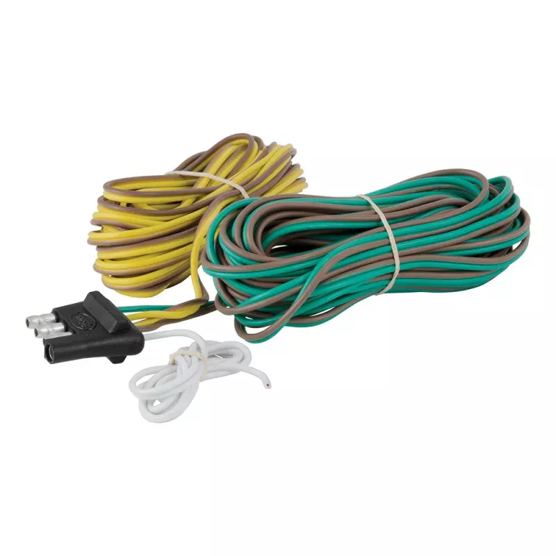 CURT 4-Way Flat Connector f/Rewiring Trailer – 20 Wire